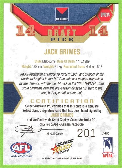 2008 AFL draft .